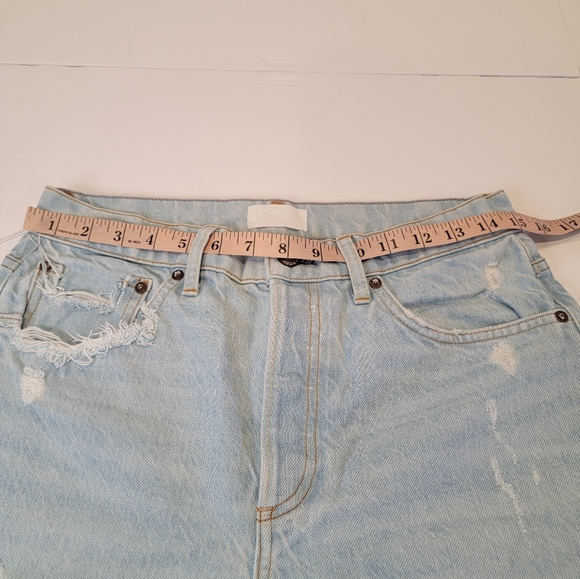 Boyish High-Rise Straight Leg Jean Distressed 27 New THE TOMMY | SPECTACULAR NOW - Picture 3 of 17